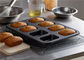 RK Bakeware China Foodservice NSF 8 τμημάτων Αλουμινένιο τηγάνι Pullman Mini Bread Loaf Pan